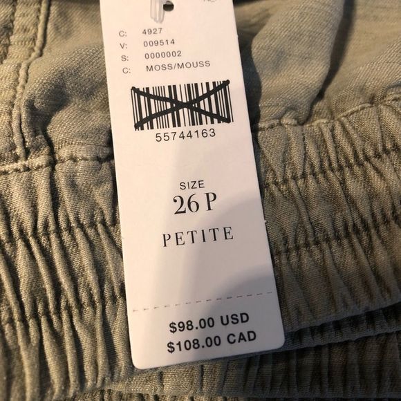 NWT Anthropologie Angela  Cargo pants size 27P - Picture 8 of 8